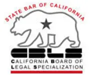 A logo of the state bar of california.